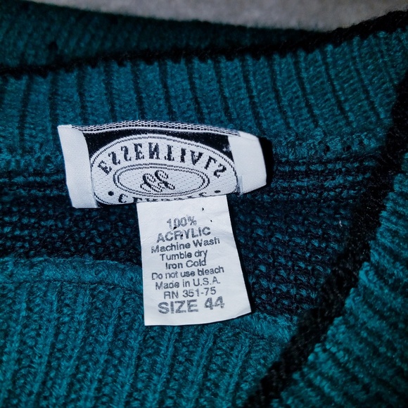 Vintage Knit Oversized Pullover Sweater Medium - Picture 10 of 10